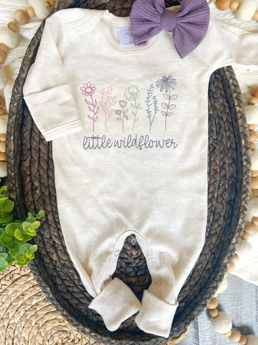 Wild Flower Onesie