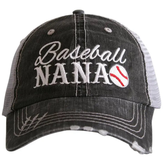 Baseball Nana Hat