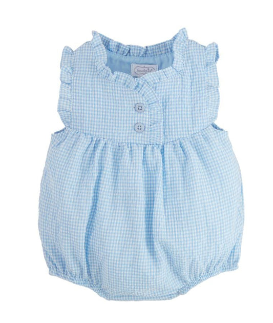 Blue Gingham Bubble