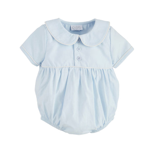 Blue Poplin Bubble