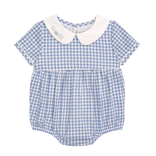 Gingham Train Bubble