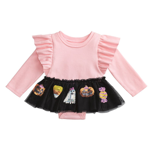 Halloween Tutu Crawler
