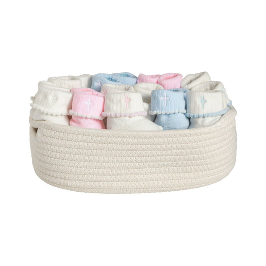 Cross Foldover Socks