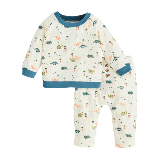 Dino Print 2pc Set