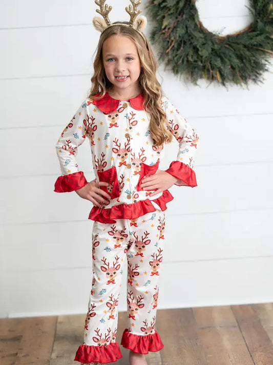 Reindeer Lounge Ruffle Set
