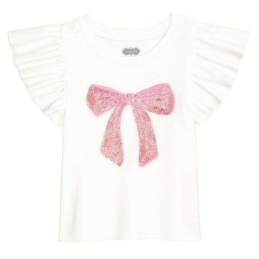 Dance Bow Ruffle Tee