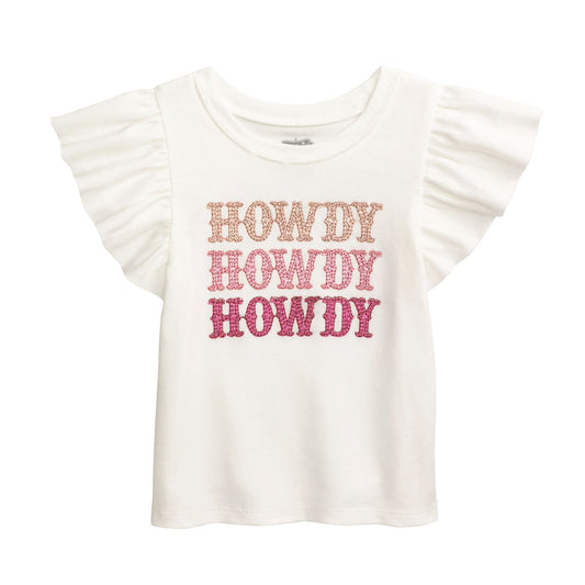 Howdy Western Glitter Tee