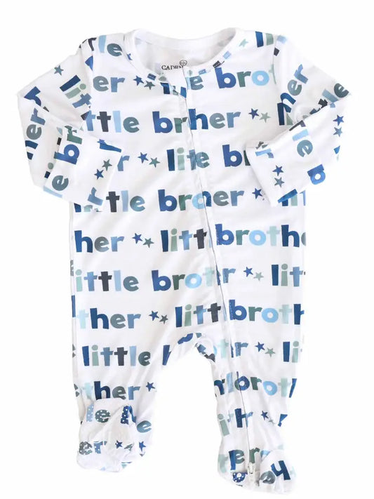 Little Brother Zip Footie
