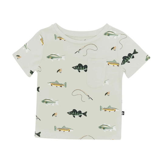 Fishing Crew Neck Tee