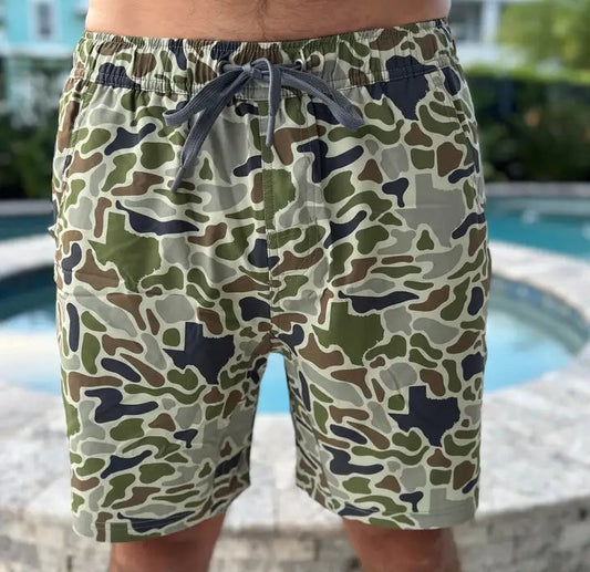 Texas Sand Camo Athletic Shorts