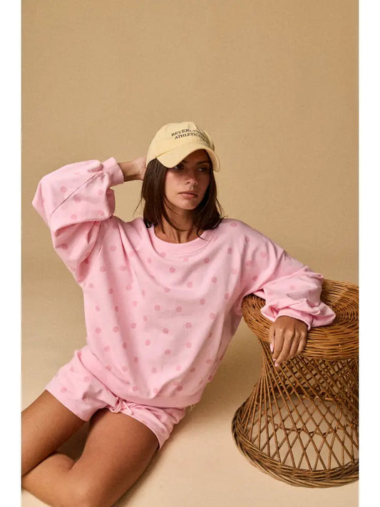 Poppin' Pink Polka Dot Set