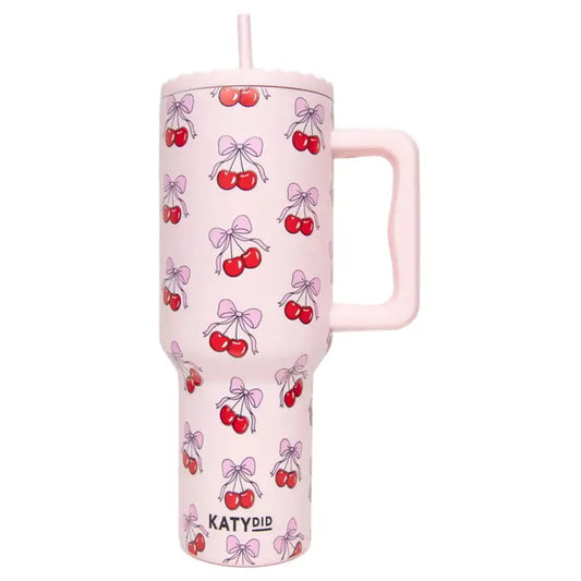 Cherry Bows Tumbler
