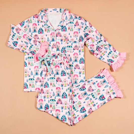 Sugar Plum Pajama Pant Set