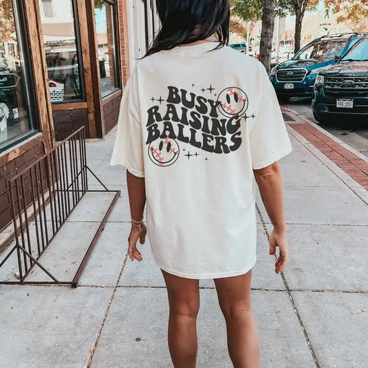 Raising Ballers Tee - Baseball
