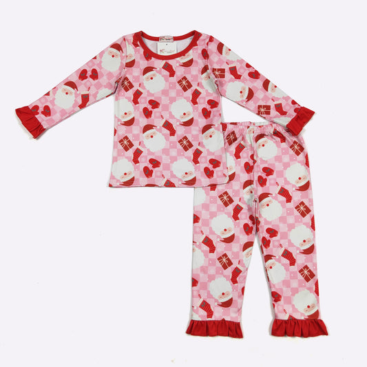 Checkered Cheer Lounge Wear