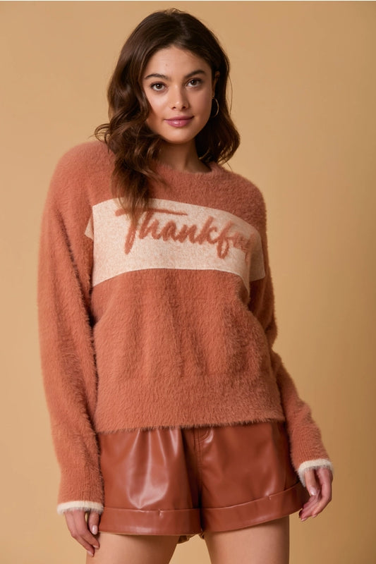 Thankful Fall Sweater
