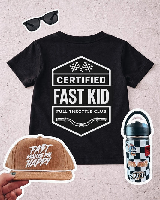 Certified Fast Kid Tee
