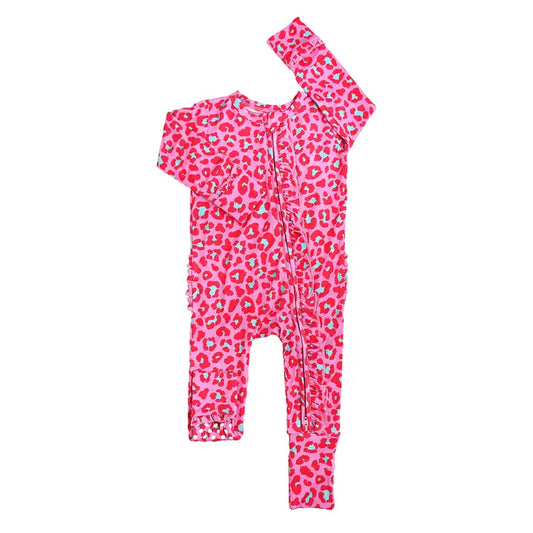 Zuri Leopard Footie