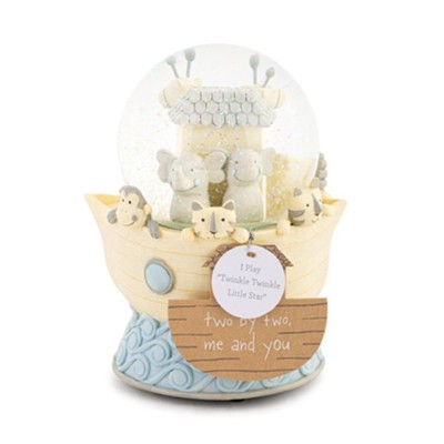 Noah's Ark Musical Water Globe