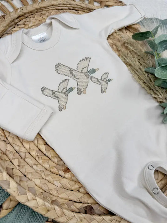 Mallard Baby Footie