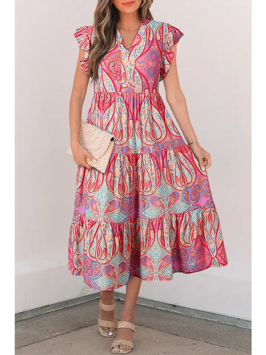 Paisley Tribal Dress