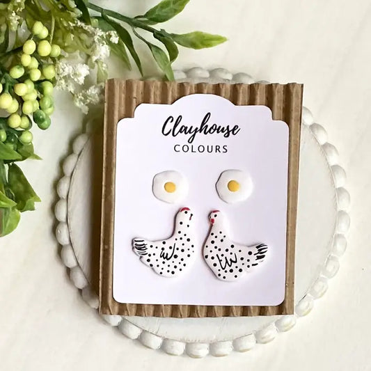 Chicken & Eggs Earrings