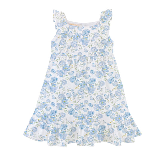 Spring In Blue Dress