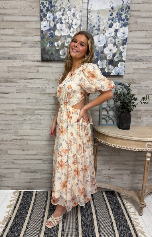 Miranda Rae Open Back Dress