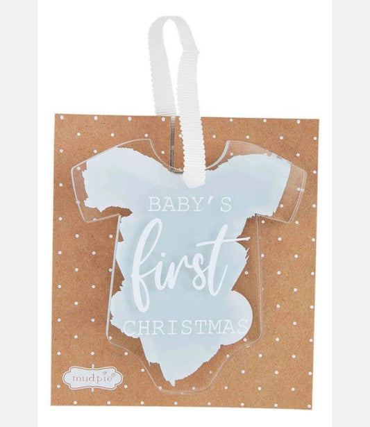 Baby’s First Christmas Ornament