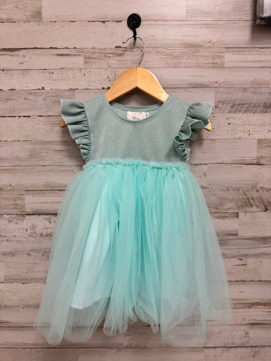 Sage Shimmer Dress