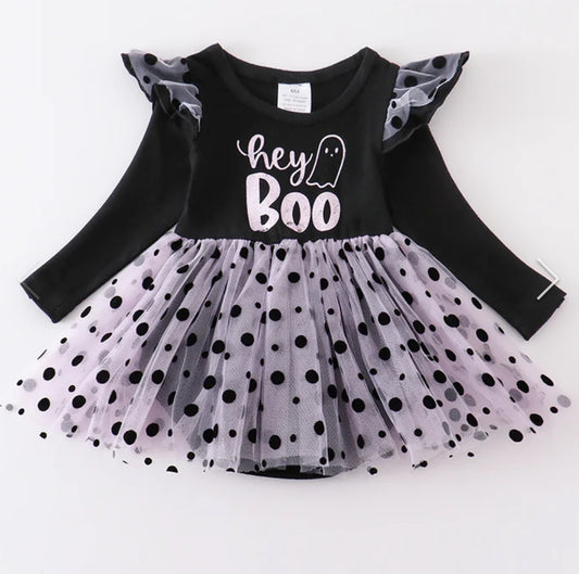 BOO! Ruffle Romper