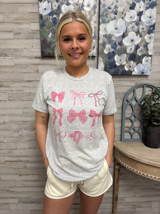 Pink Bows Tee