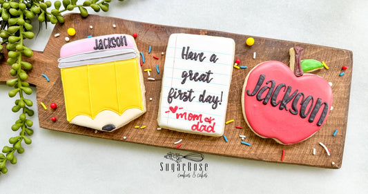 Back To School Cookie 3 Packs!