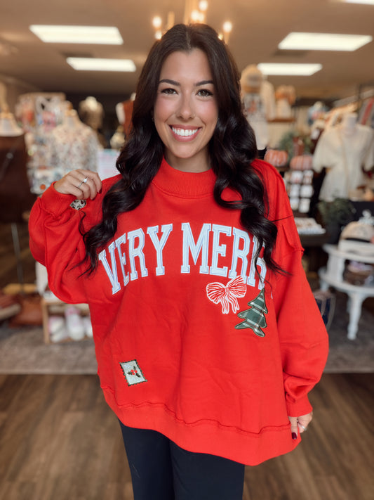 Very Merry Christmas Sweatshirt