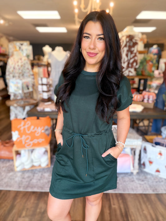 Raylin Evergreen Mini Dress