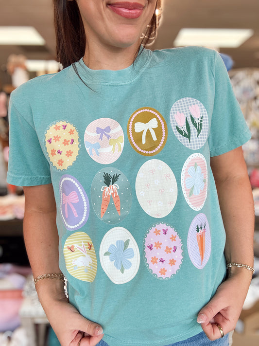 Blissful Easter Eggs Tee