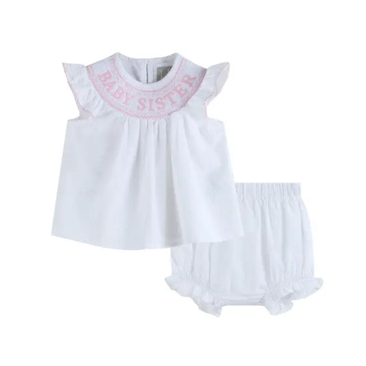 Baby Sister Smocked Dress
