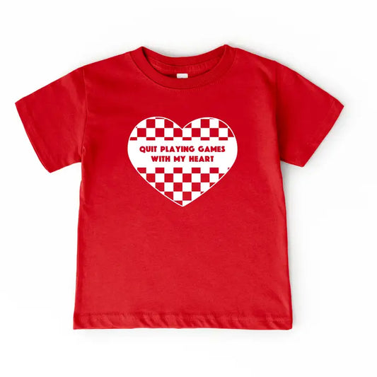 Quit Playing Games Tee