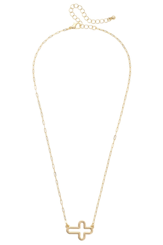 Foster Cross Necklace