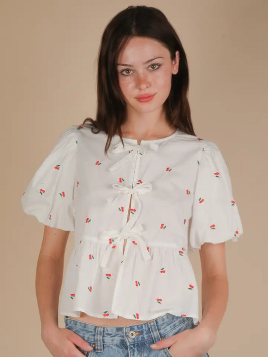 Very Cherry Blouse