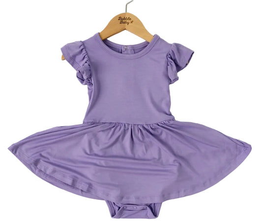 Lavender Flutter Bodysuit