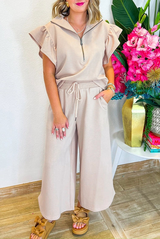 NOVA Pant Set - Cream