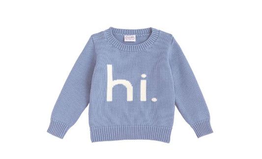 Hi Baby Boy Sweater