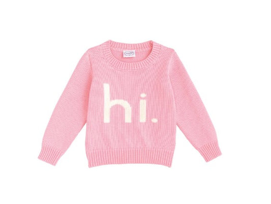 Hi Baby Girl Sweater