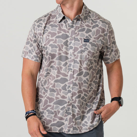 Classic Deer Camo - Performance Button Up