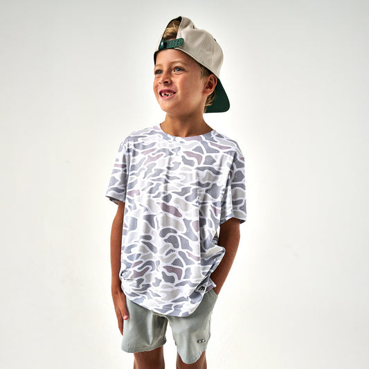 White Camo Go To Tee