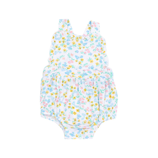 Caroline Calico Ruffle Bubble