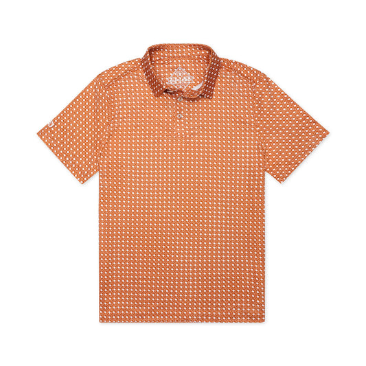 Texas Orange & White - Performance Polo