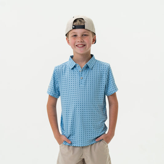 Texas Light Blue - Youth Polo