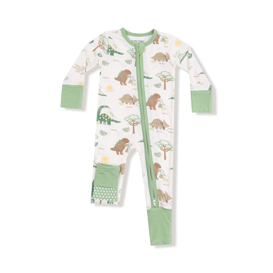 Baby Love Dinos 2 Way Zip PJ